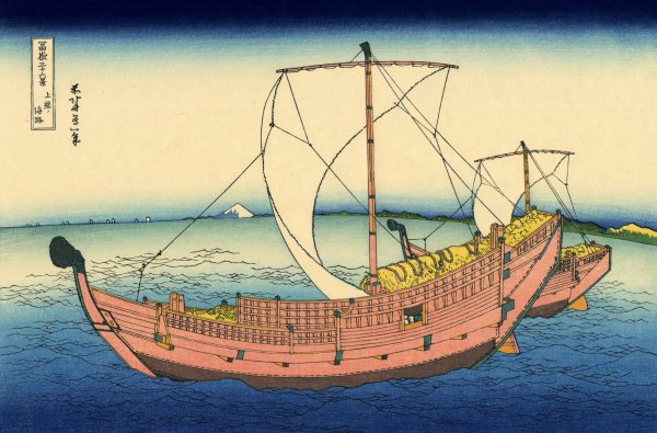 The Kazusa sea route