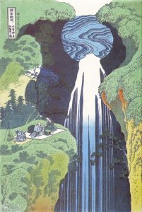 Amida Waterfall on the Kisokaido Road (Kisoji no oku Amidagataki)