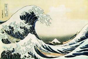 The Great Wave Off Kanagawa 1823